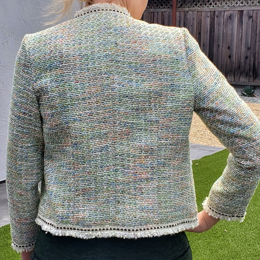 Suit - Multi Color With Gold Threading - image 2